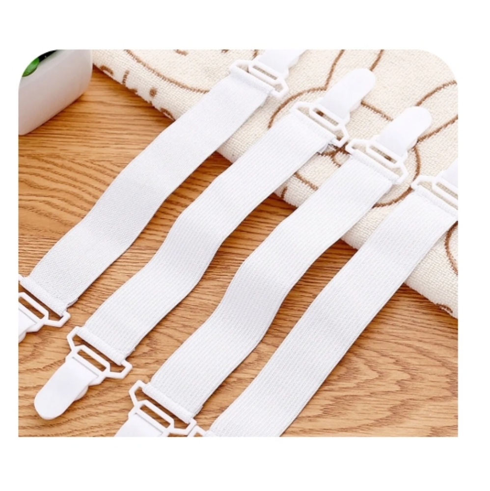 Qty-4 Fitted Sheet Holder Bed Sheet Stays